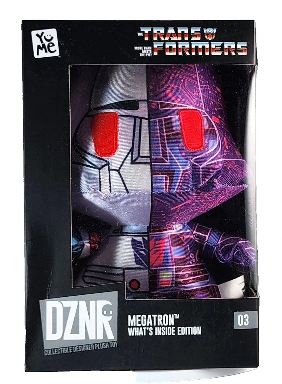 New DZNR Transformers Megatron Whats Inside Edition Collectable Plush Toy